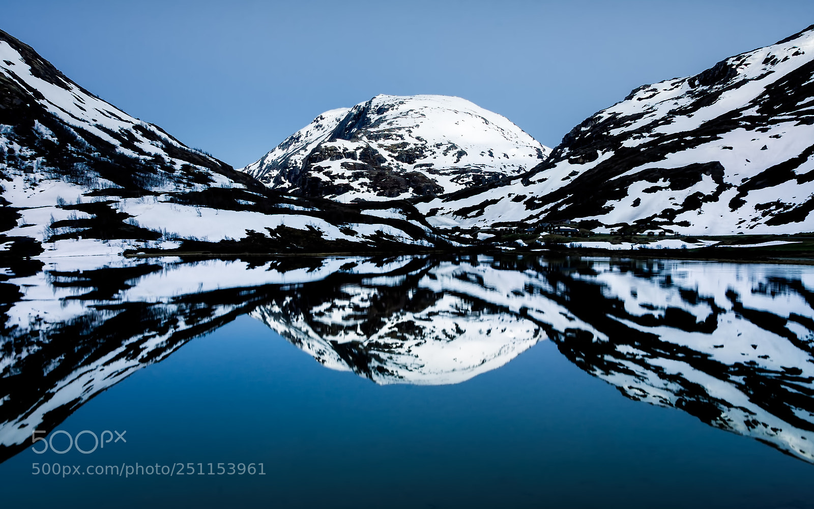 Nikon D7000 sample photo. Mirrorball reflection, alpine norway photography