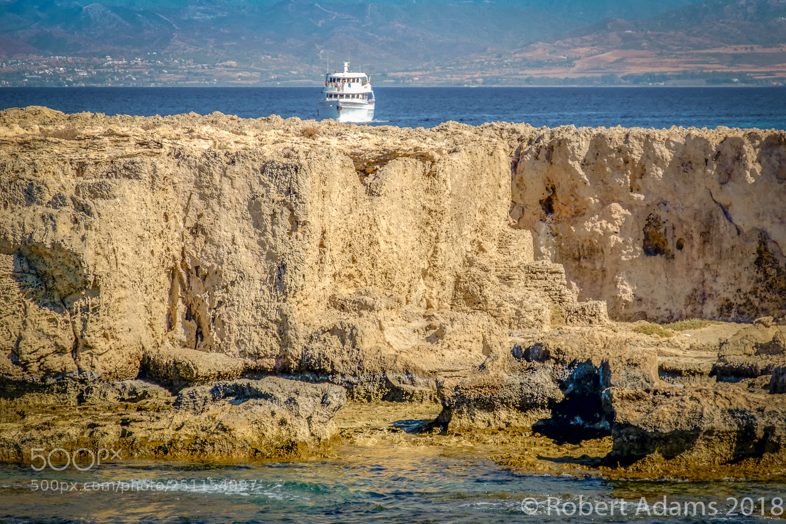 Fujifilm X-T1 sample photo. Blue lagoon, cyprus photography