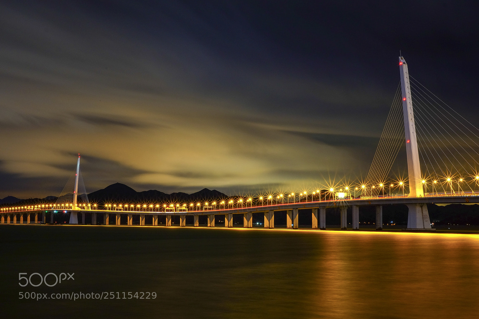 Fujifilm X-T1 sample photo. Shenzhen bay bridge photography