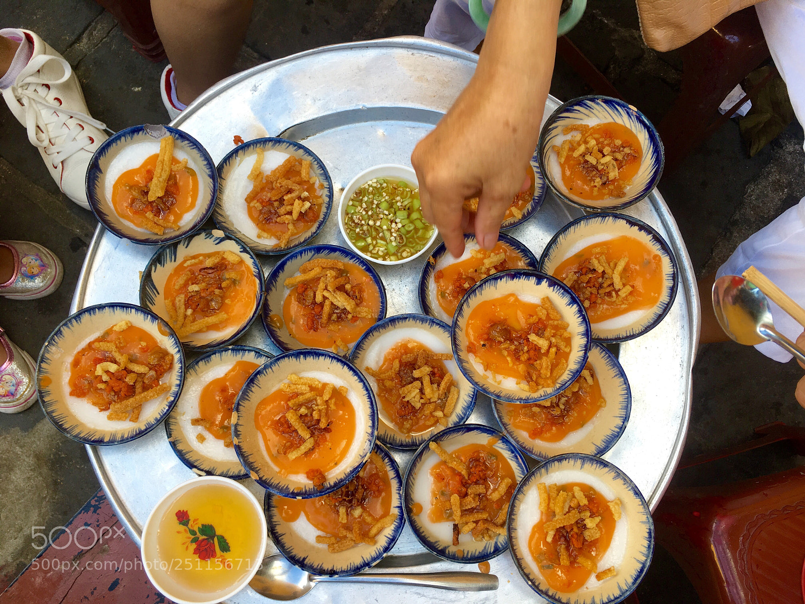 Apple iPhone 6s sample photo. Banh beo -bloating fern-shaped photography