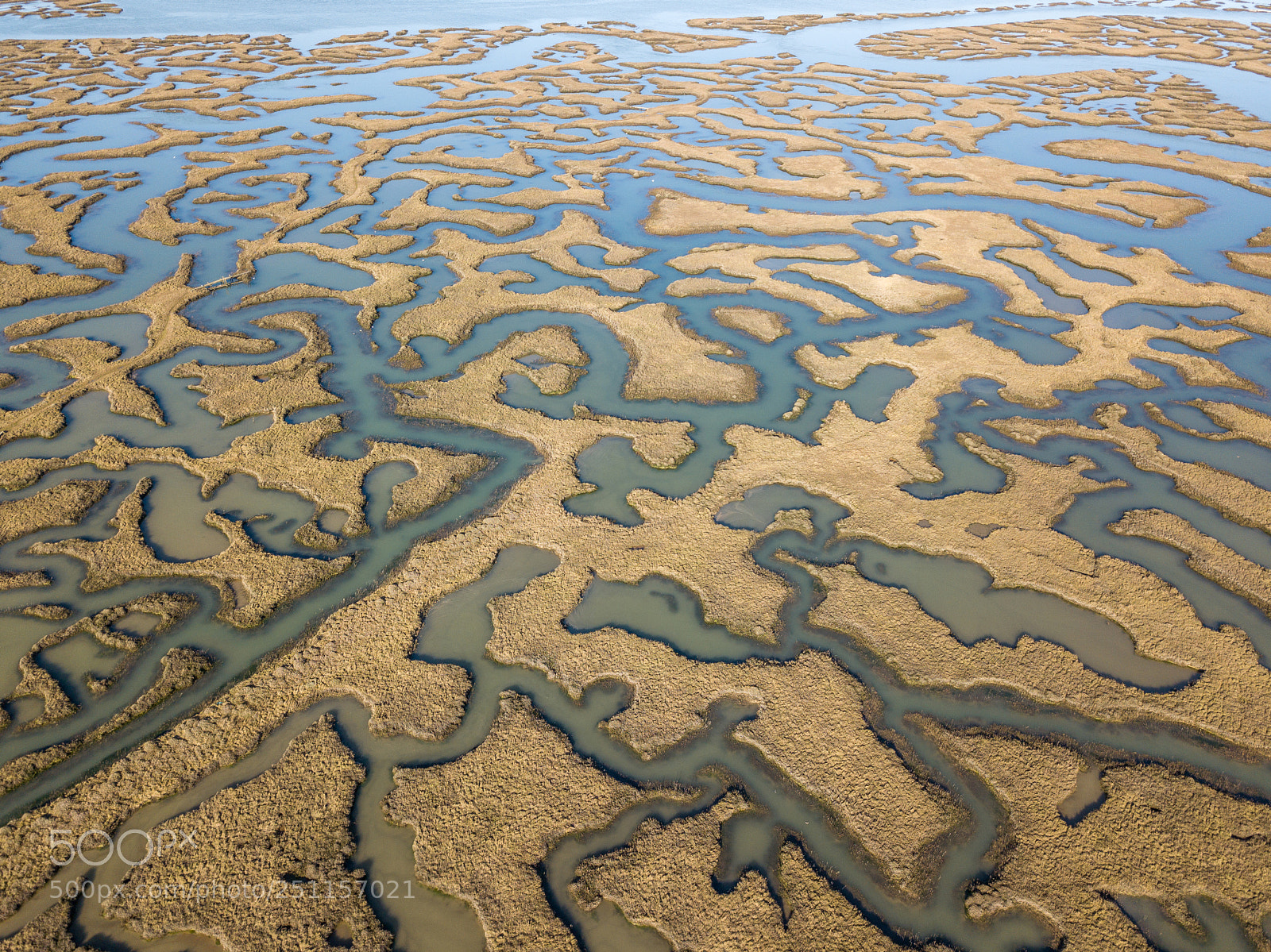 DJI FC220 sample photo. Tollesbury salt marshes #1 photography