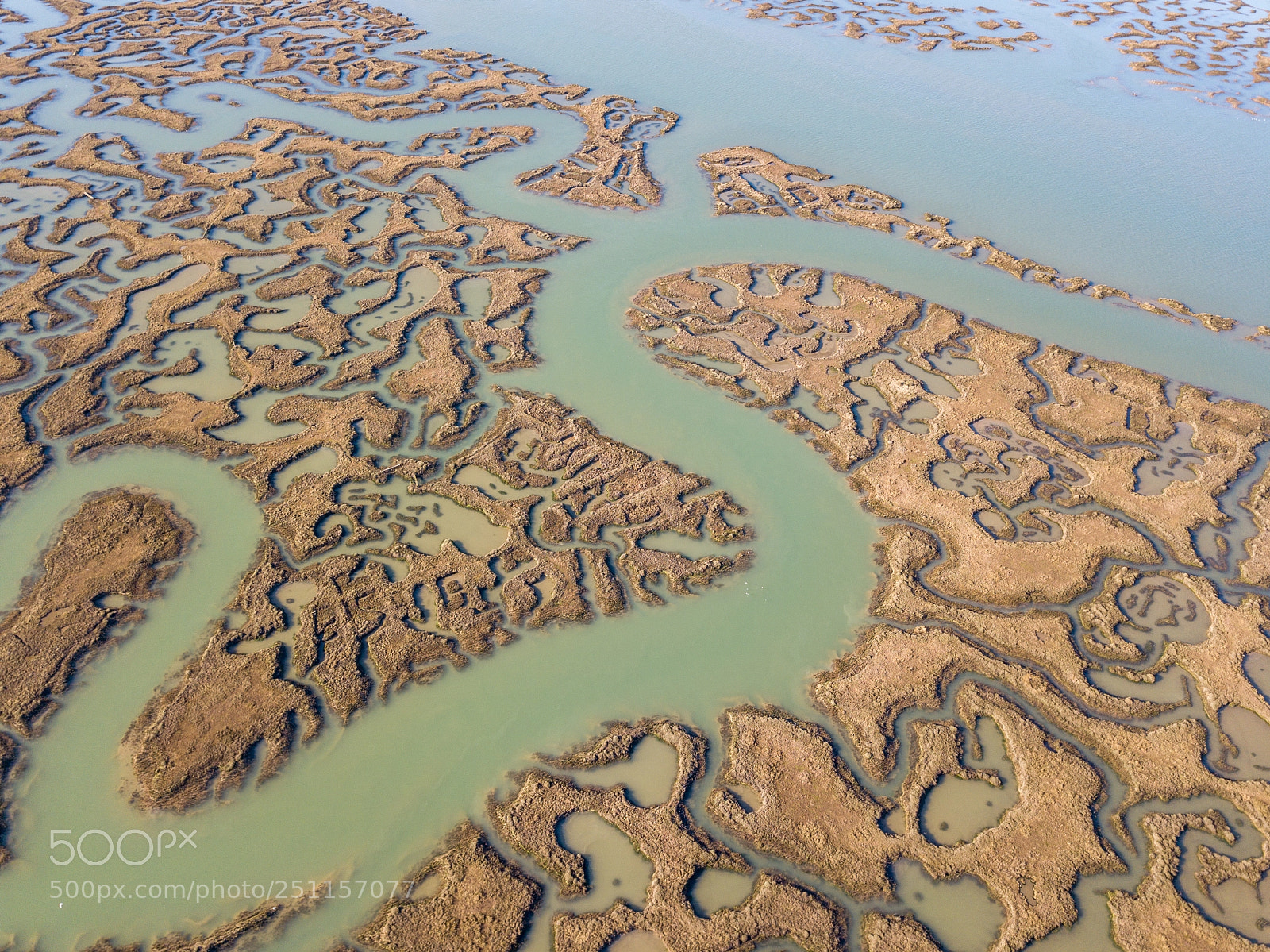 DJI FC220 sample photo. Tollesbury salt marshes #4 photography