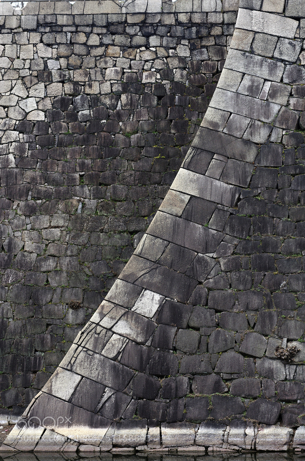 Pentax K-5 II sample photo. 大阪城の石垣 photography