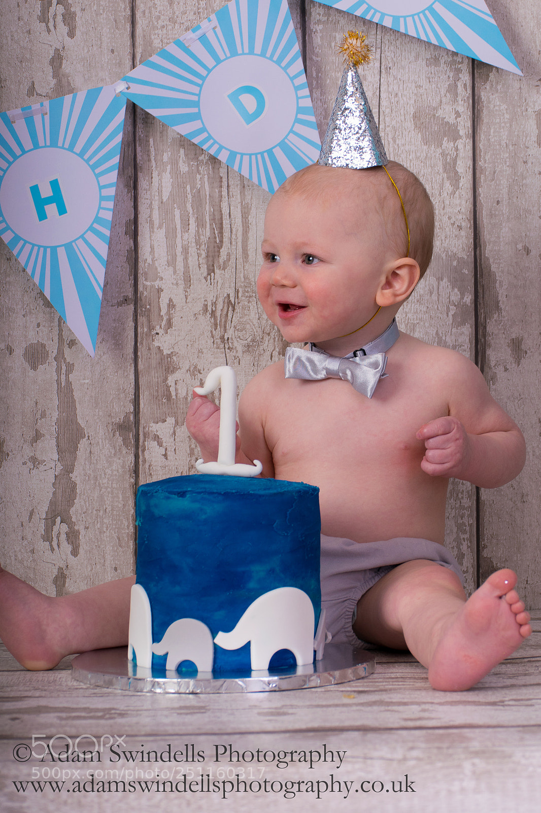 Nikon D5300 sample photo. Cake smash shoot photography