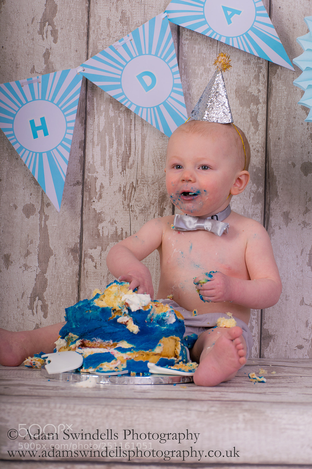 Nikon D5300 sample photo. Cake smash shoot photography