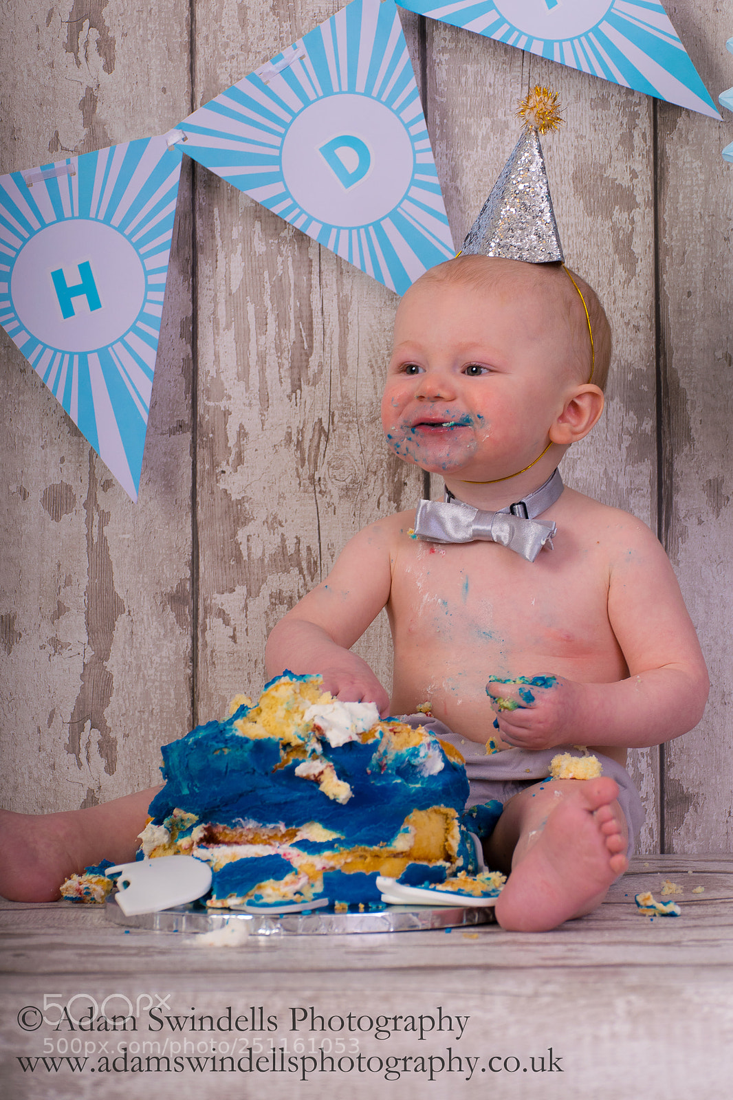 Nikon D5300 sample photo. Cake smash shoot photography