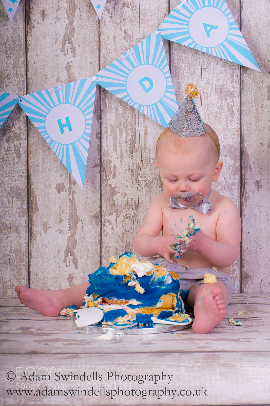 Nikon D5300 sample photo. Cake smash shoot photography