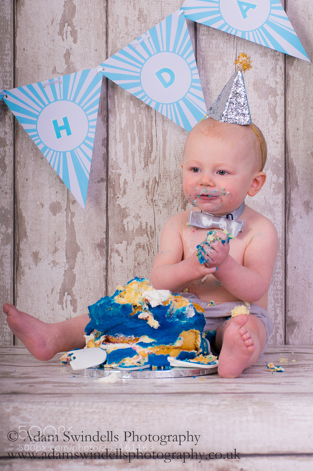 Nikon D5300 sample photo. Cake smash shoot photography