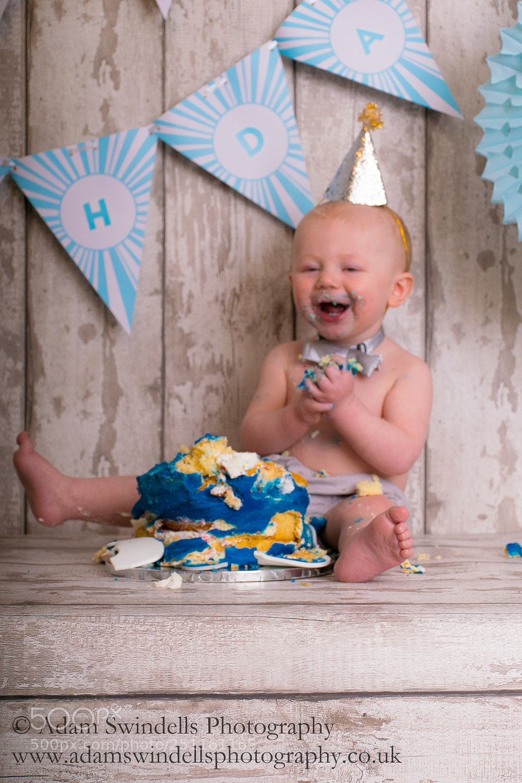 Nikon D5300 sample photo. Cake smash shoot photography