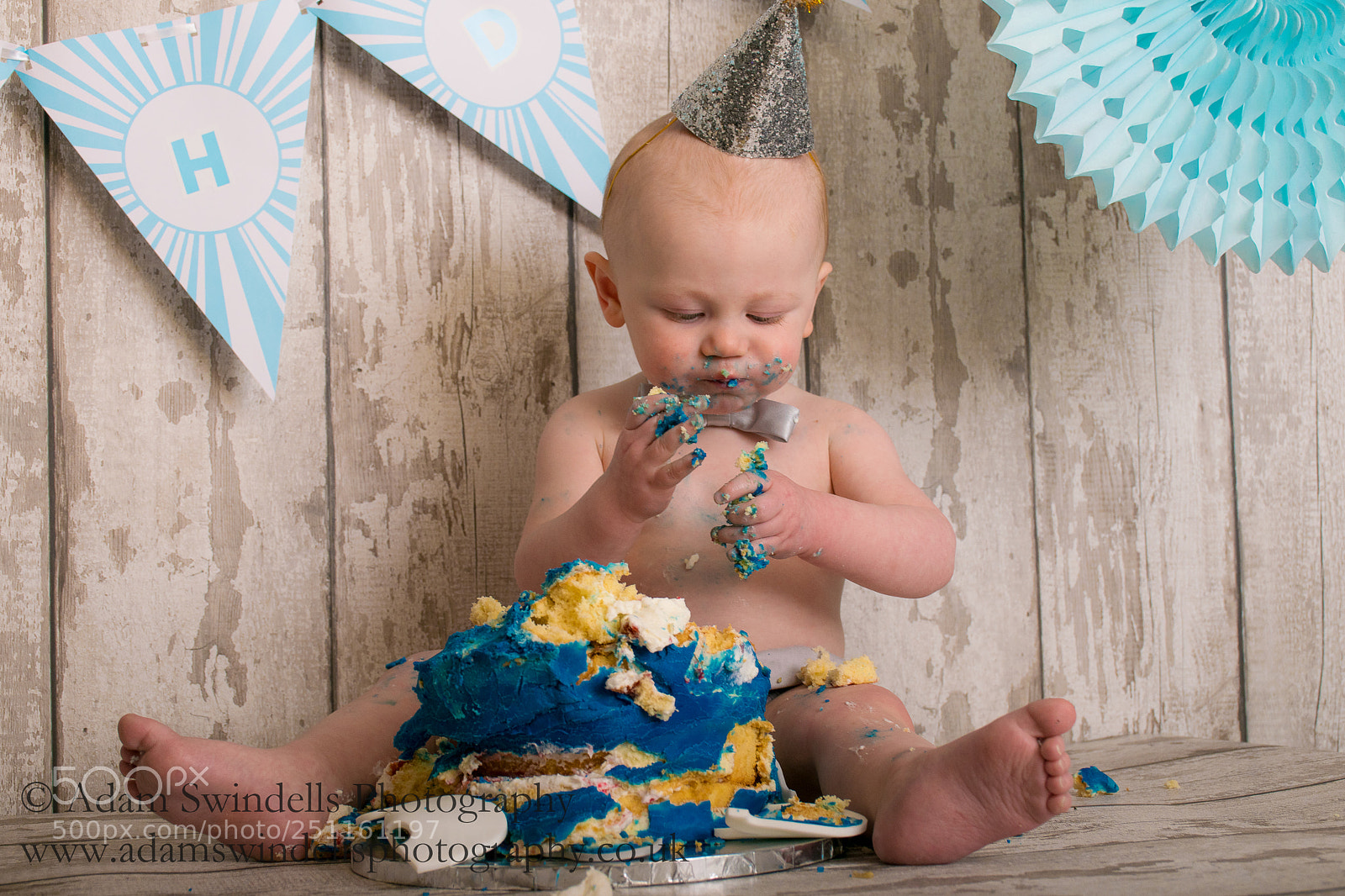 Nikon D5300 sample photo. Cake smash shoot photography