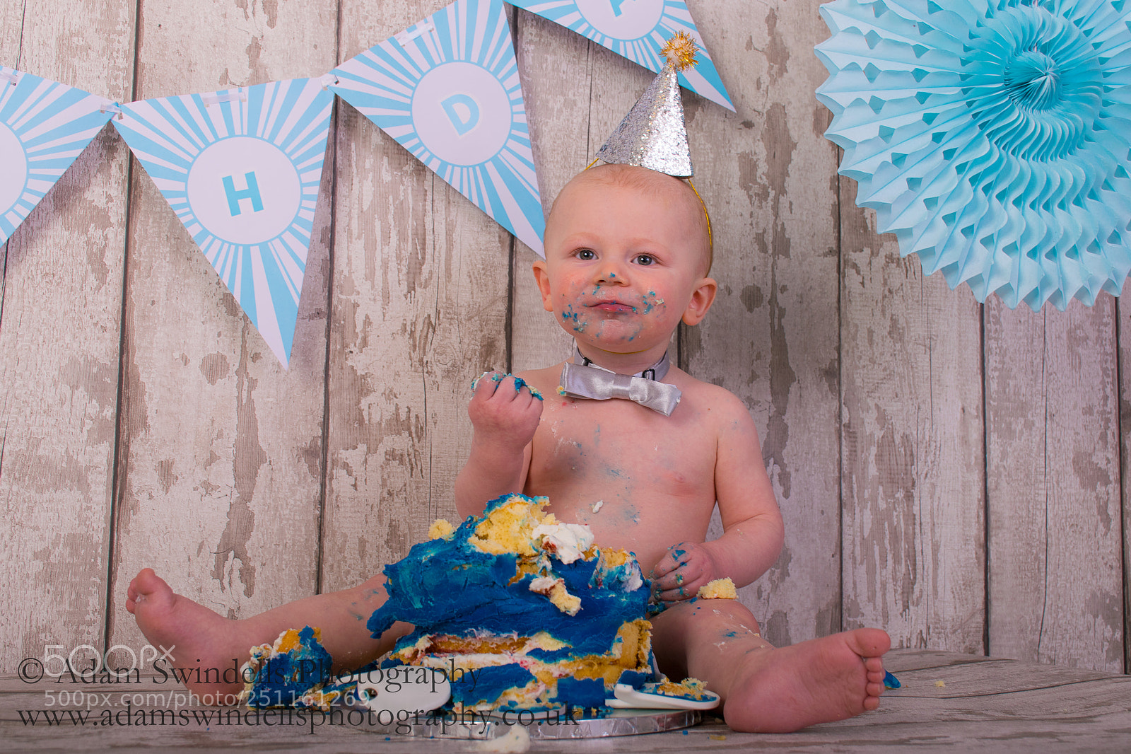 Nikon D5300 sample photo. Cake smash shoot photography