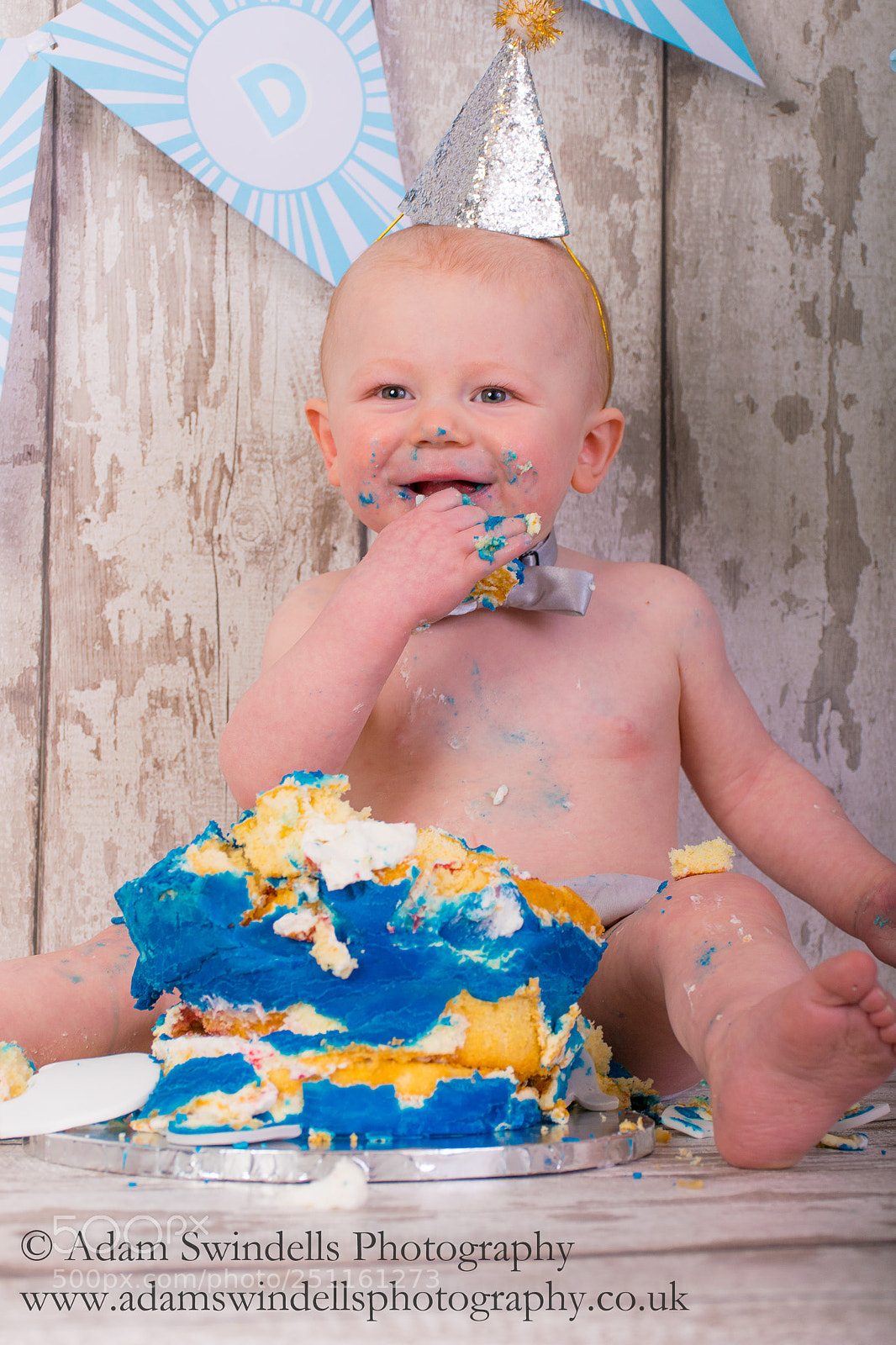 Nikon D5300 sample photo. Cake smash shoot photography