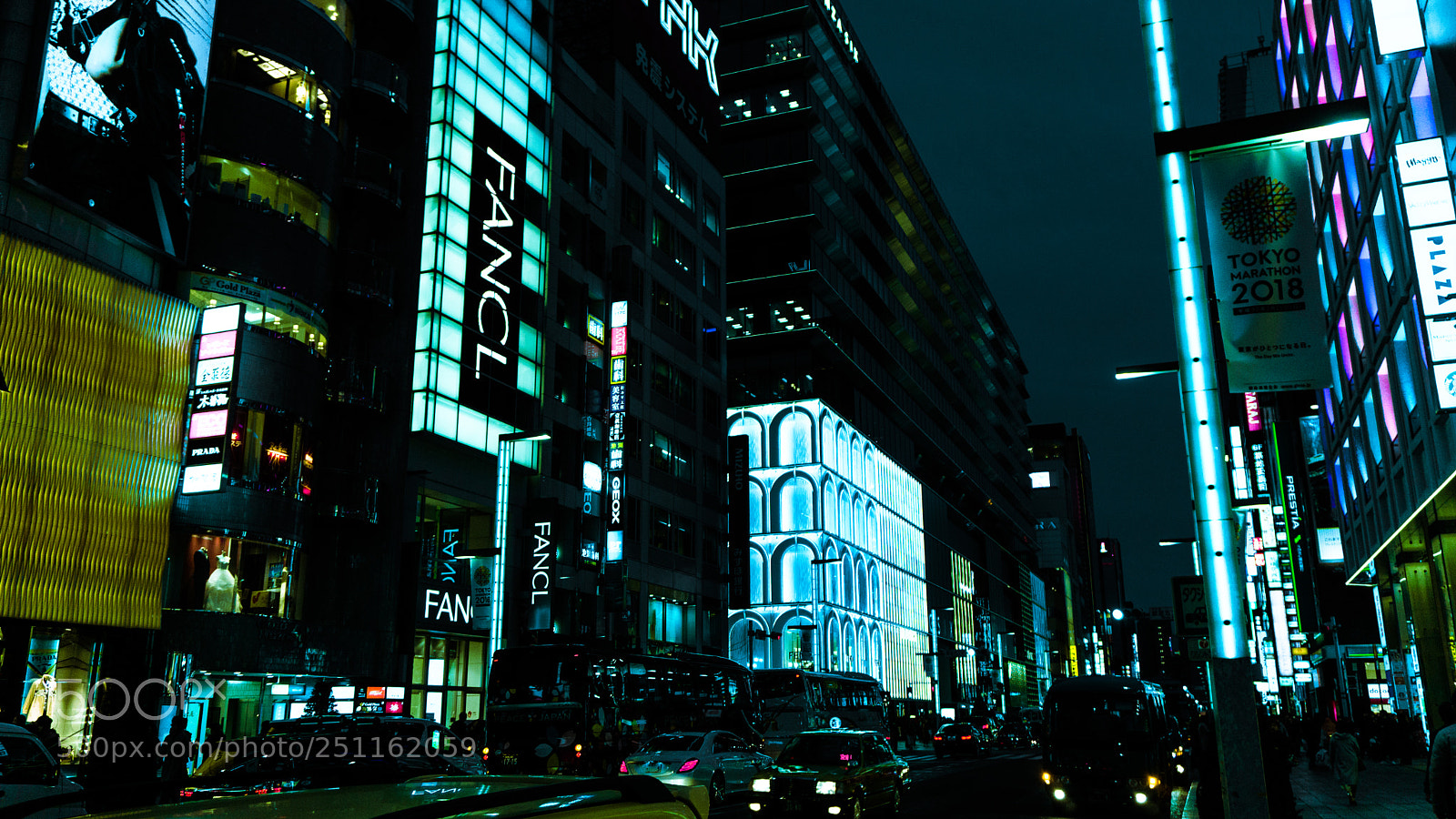 Sony a6000 sample photo. Neon street photography