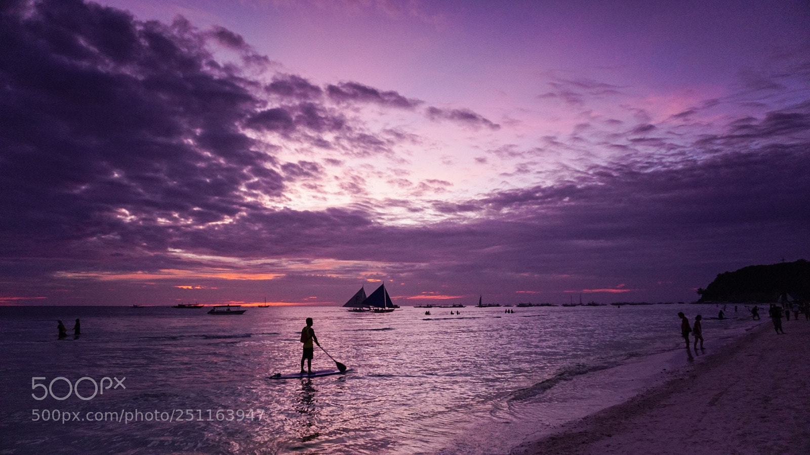 Sony a6000 sample photo. Sunset at boracay photography