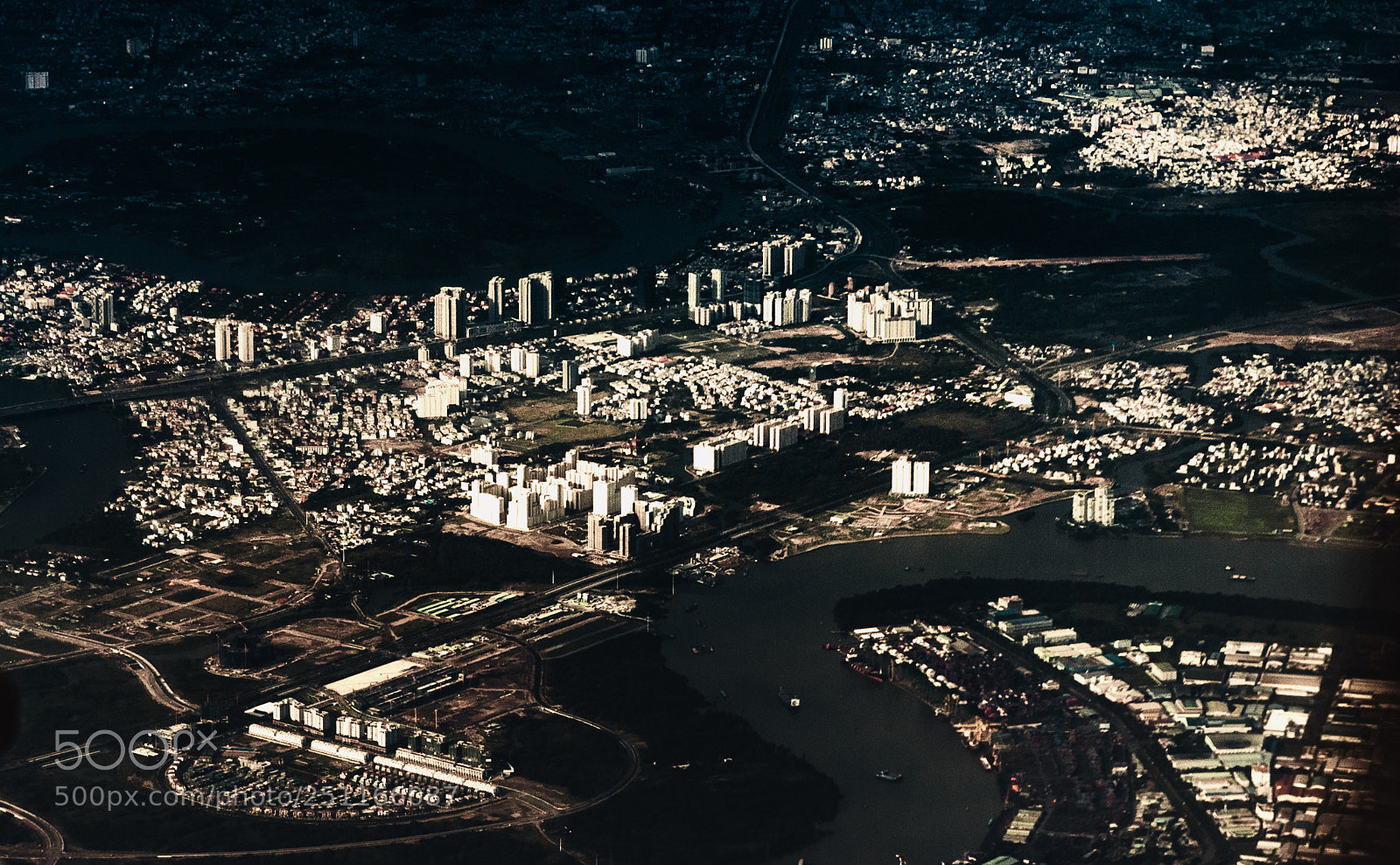 Nikon D80 sample photo. Aerial view of ho photography