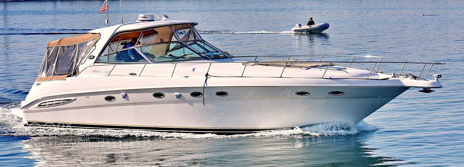 Nikon D7200 sample photo. A nice powerboat cruising photography