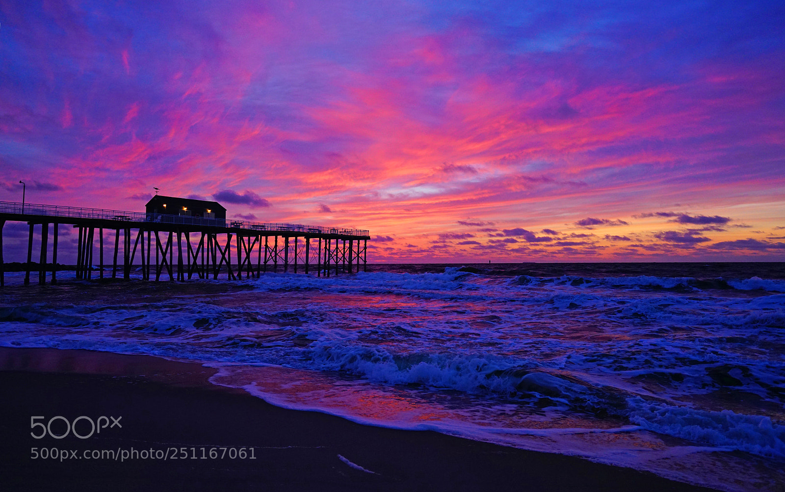 Sony a7R II sample photo. Sunrise in pink and photography