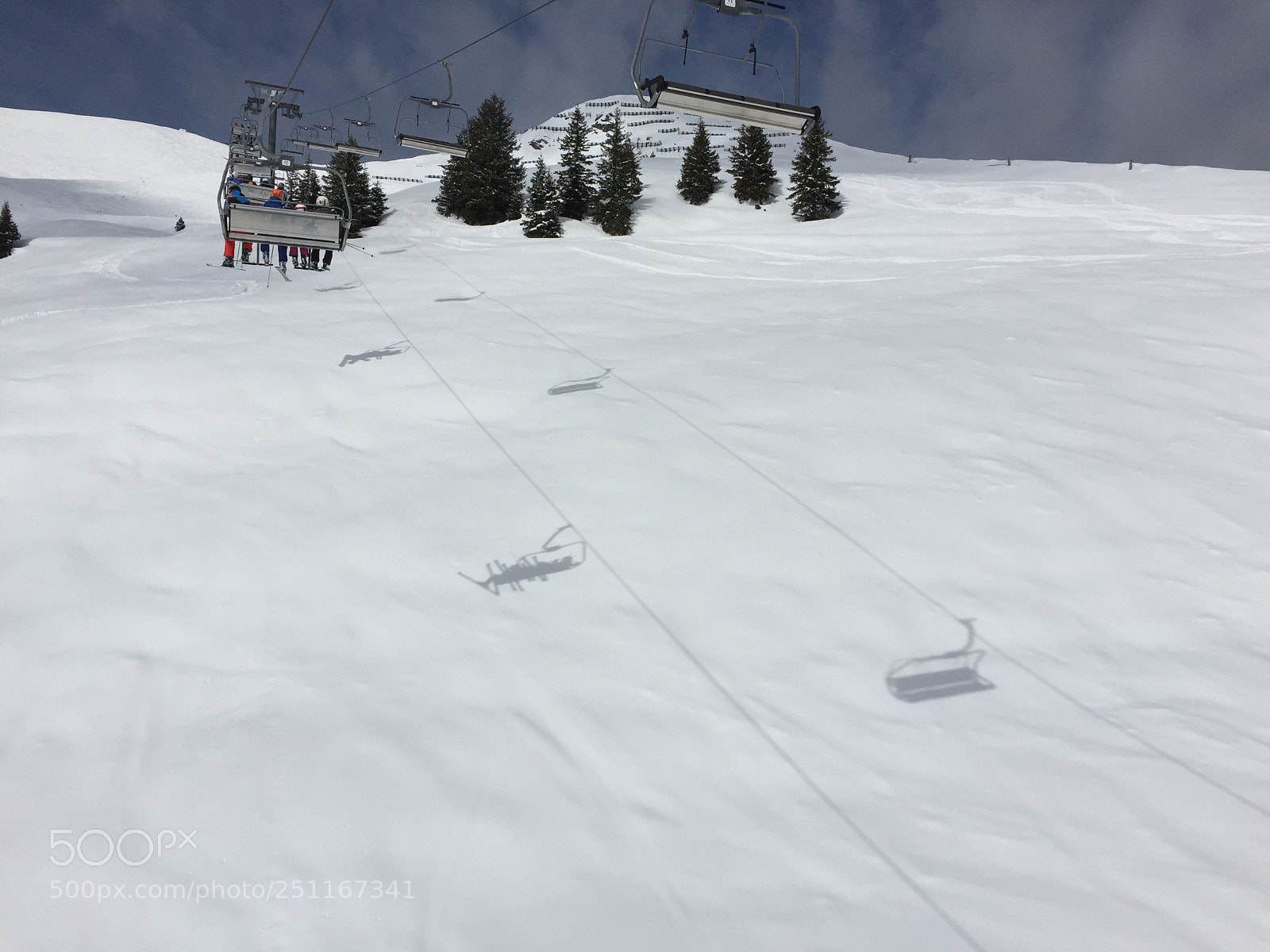 Apple iPhone 6 sample photo. Shadows in the snow  photography