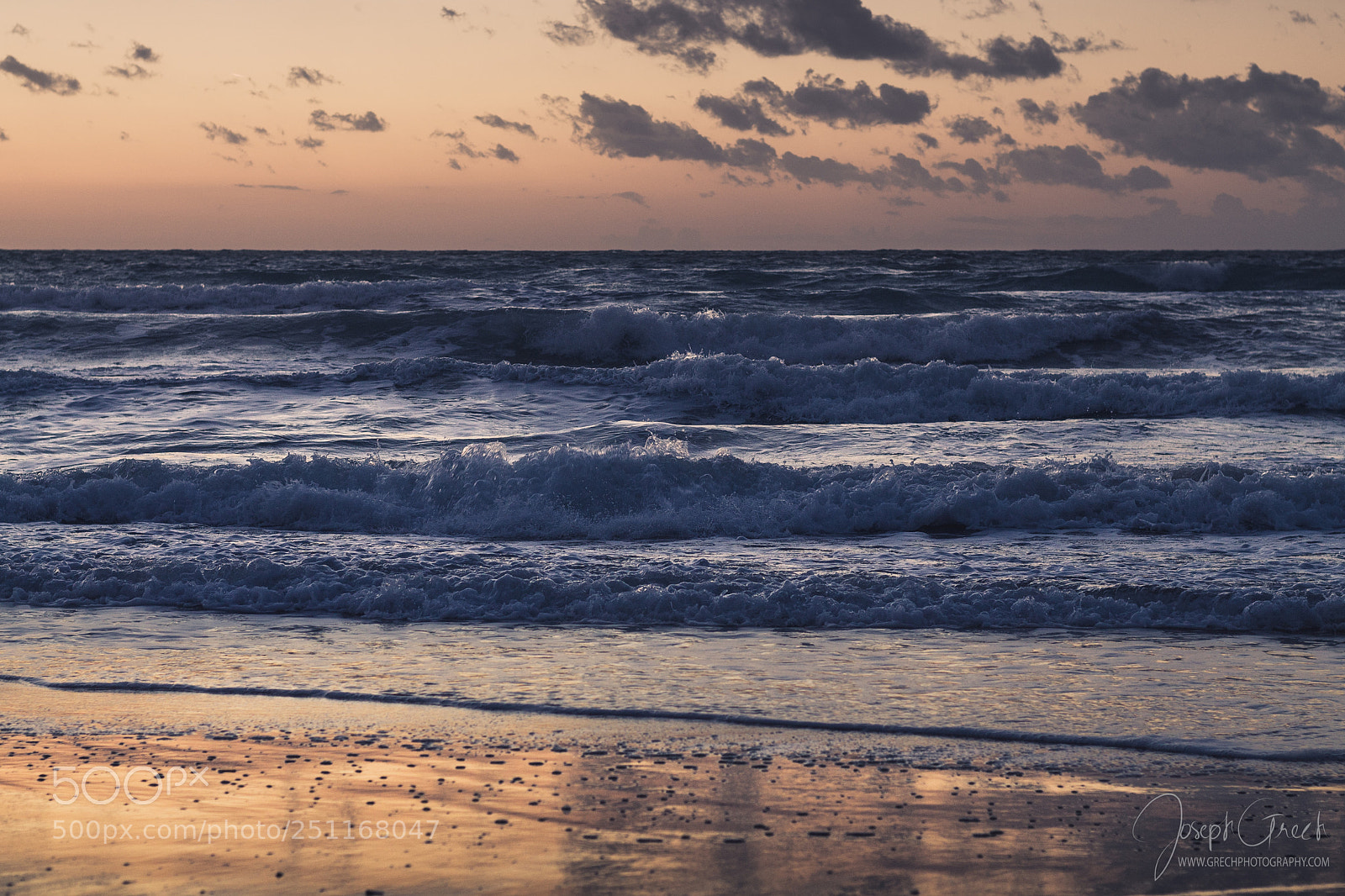 Canon EOS 1100D (EOS Rebel T3 / EOS Kiss X50) sample photo. Sunset waves photography