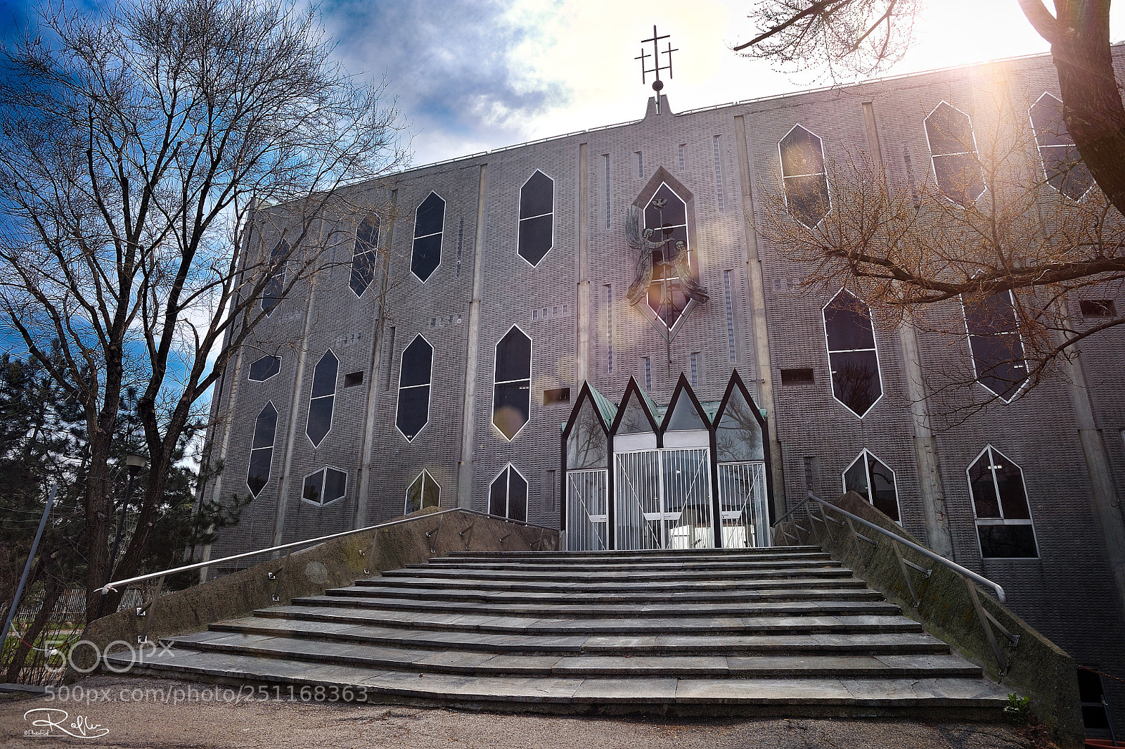 Nikon D3 sample photo. Gio ponti, church photography