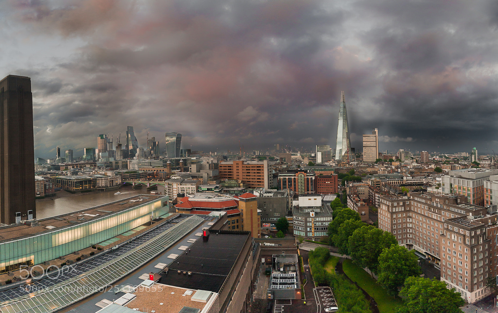 Nikon D700 sample photo. The shard london photography