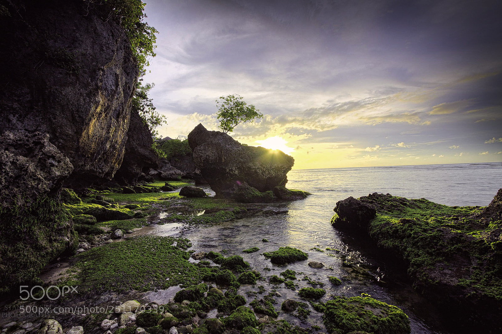 Canon EOS 50D sample photo. Sunset at padang padang photography