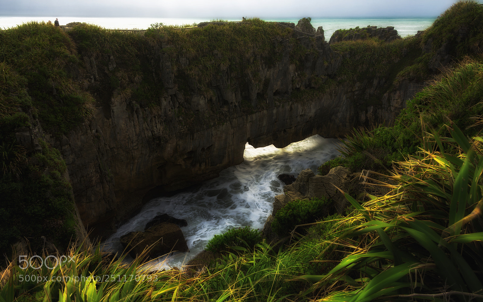 Nikon D810 sample photo. Pancake rocks photography