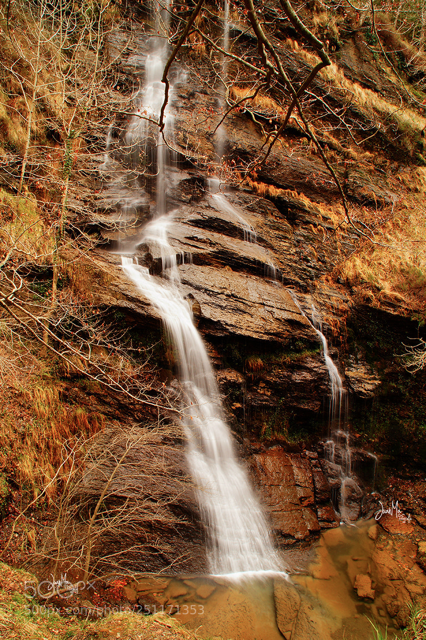 Sony SLT-A58 sample photo. Cascada de uguna. photography