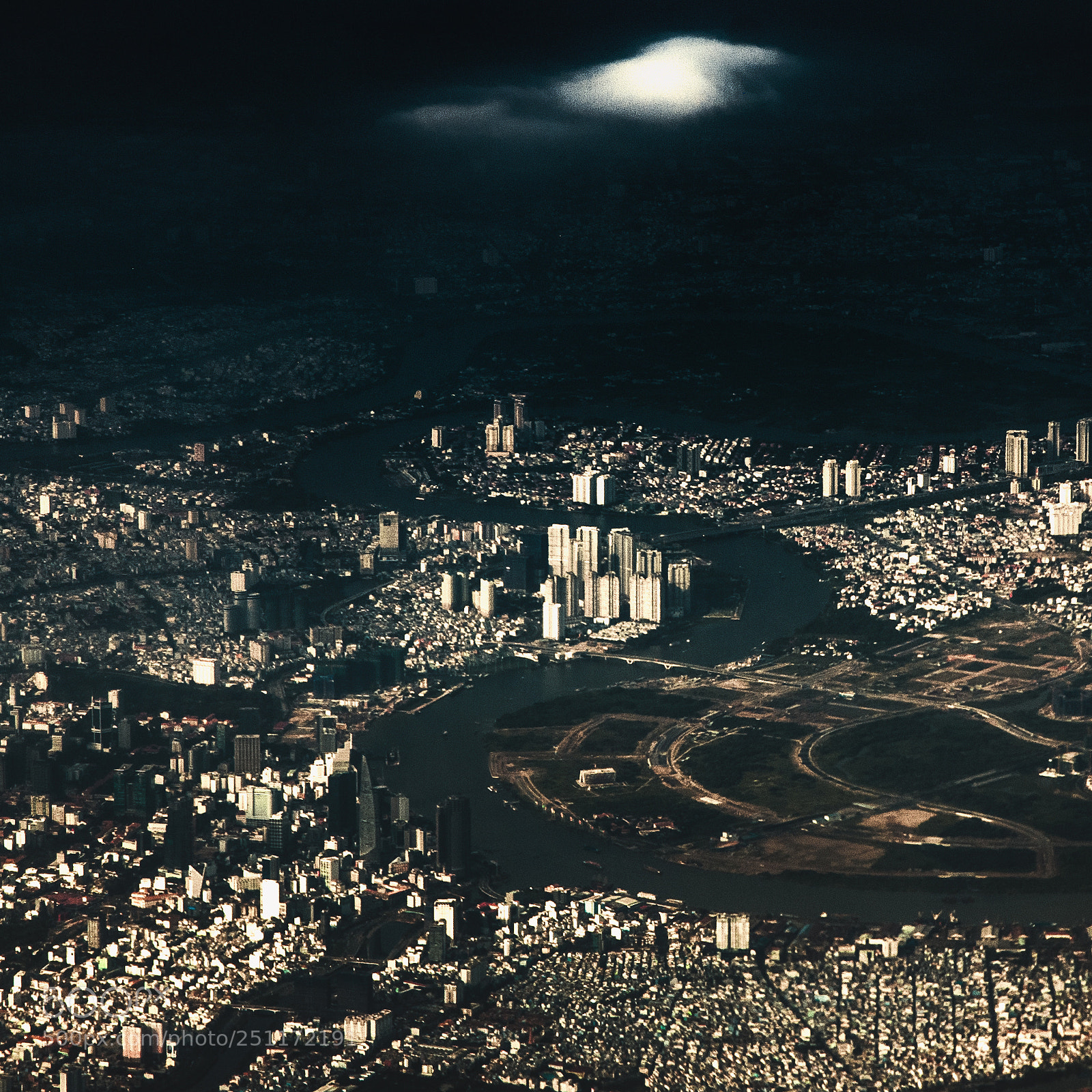 Nikon D80 sample photo. Aerial view of ho photography