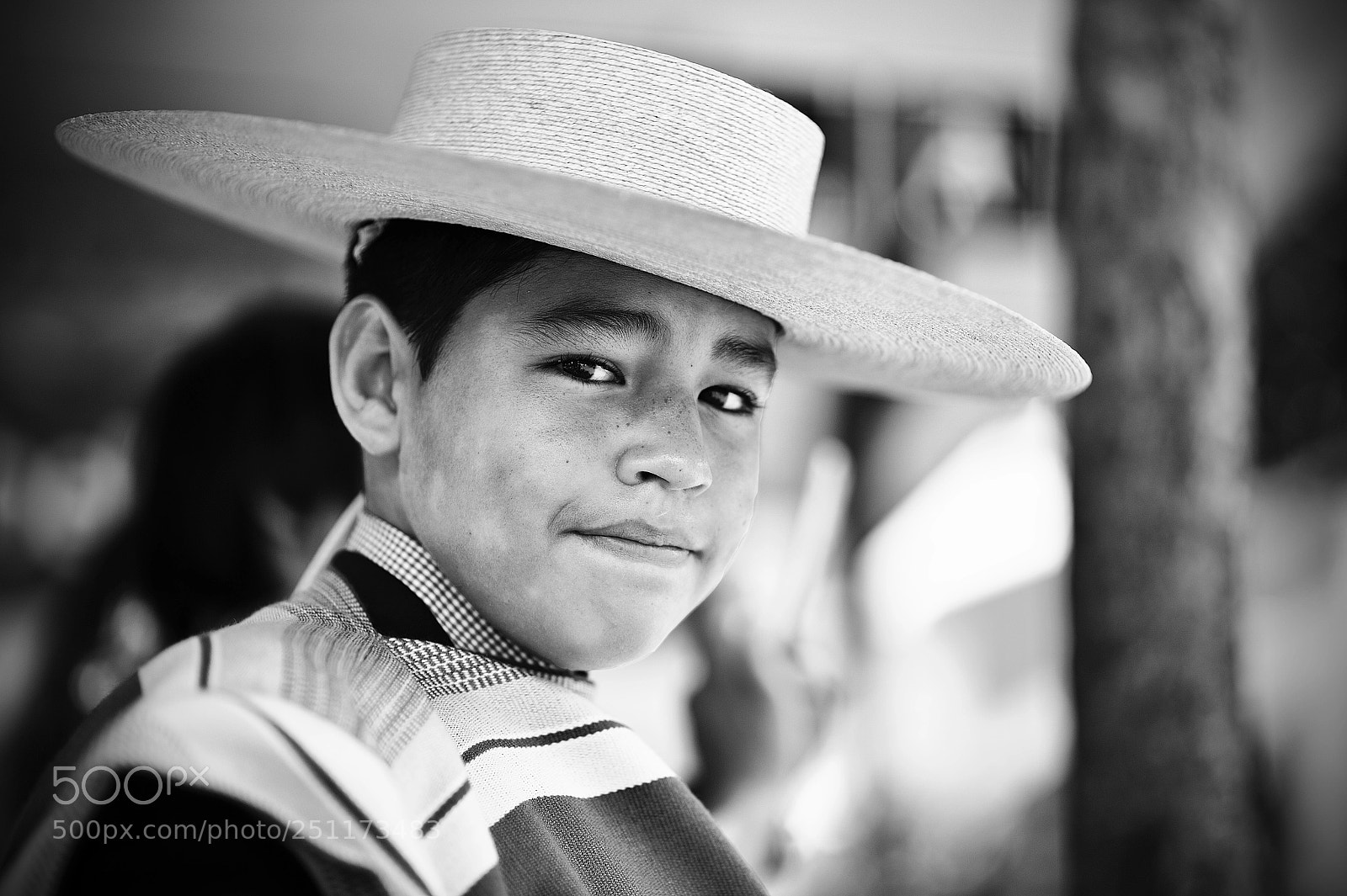 Nikon Df sample photo. Young huaso. photography