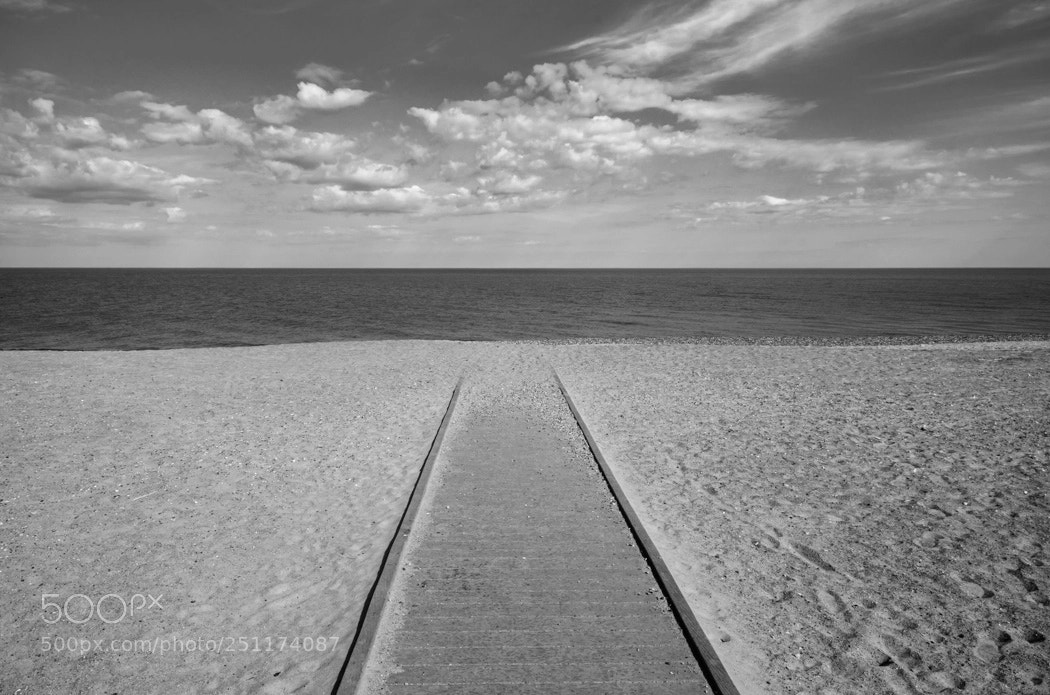 Nikon D5100 sample photo. Lake michigan end of photography