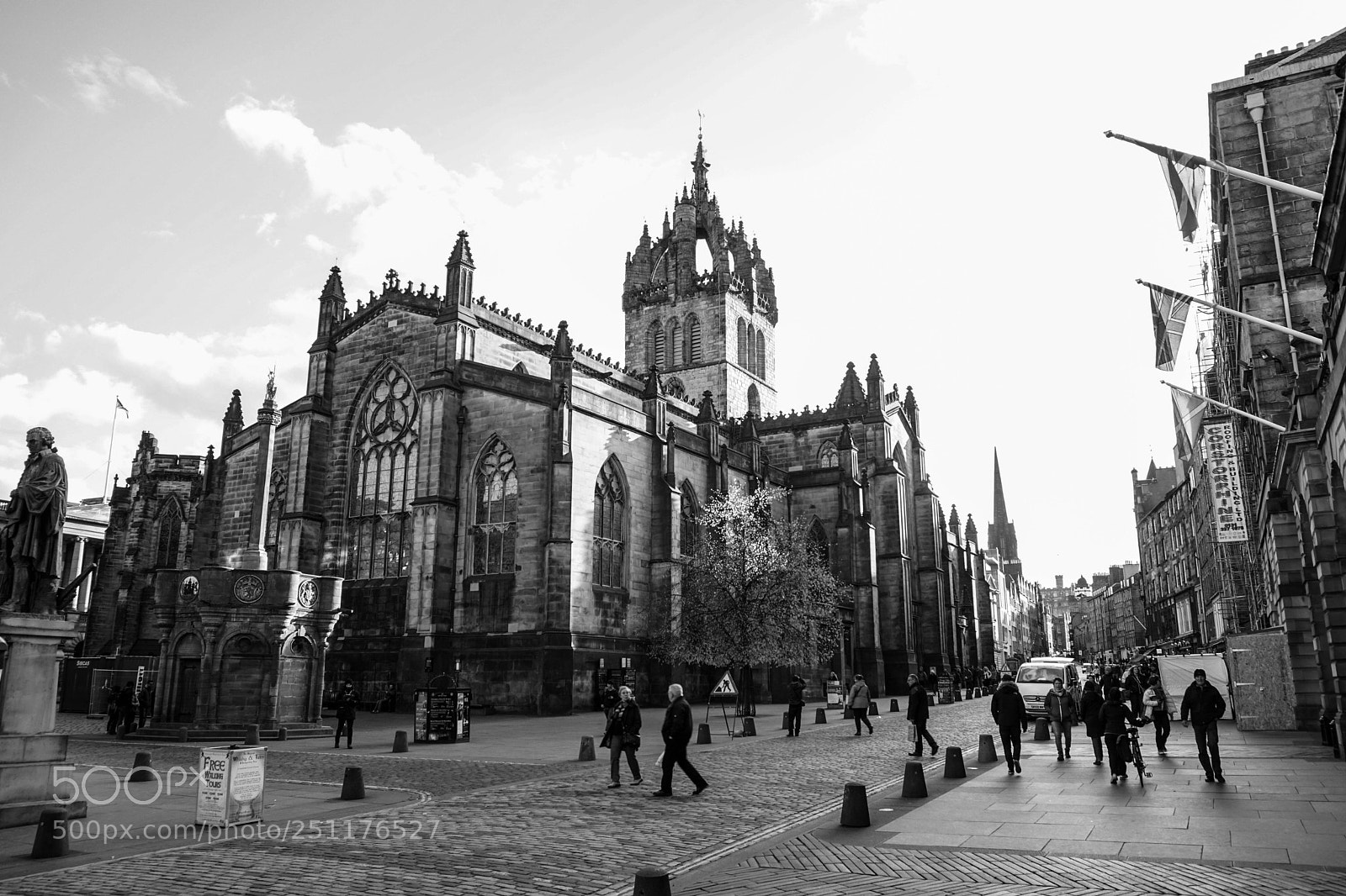 Sony a6000 sample photo. St. giles' cathedral photography