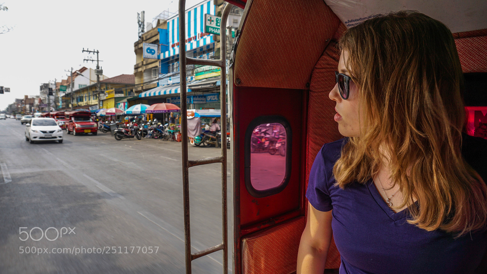 Sony a6000 sample photo. Songthaew photography