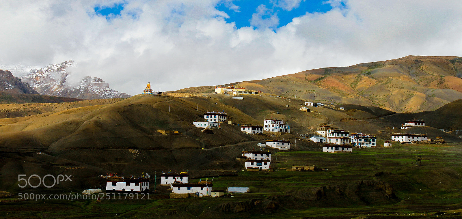 Canon EOS 7D sample photo. Langza village in spiti photography