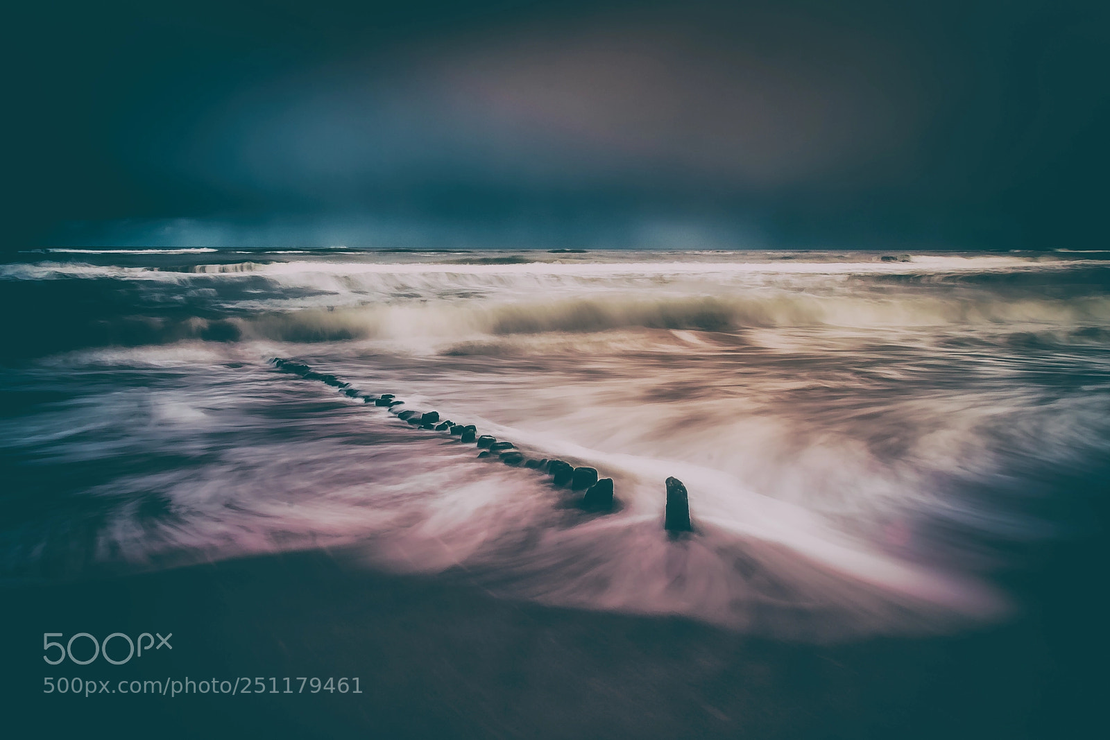 Nikon D300S sample photo. Long exposure sea photography