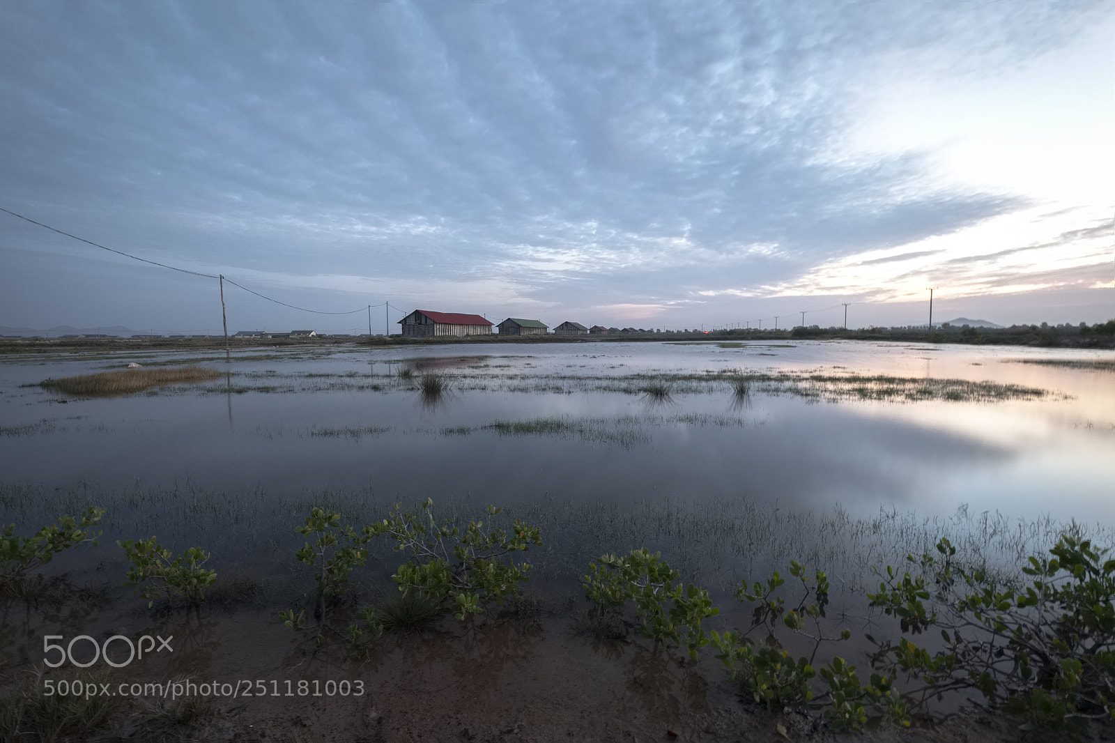 Fujifilm X-T1 sample photo. Salt field in kampot photography