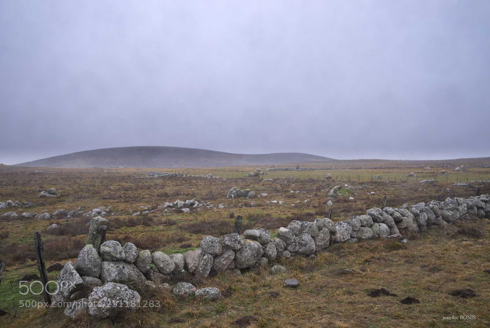 Pentax K-1 sample photo. Aubrac sous la pluie photography