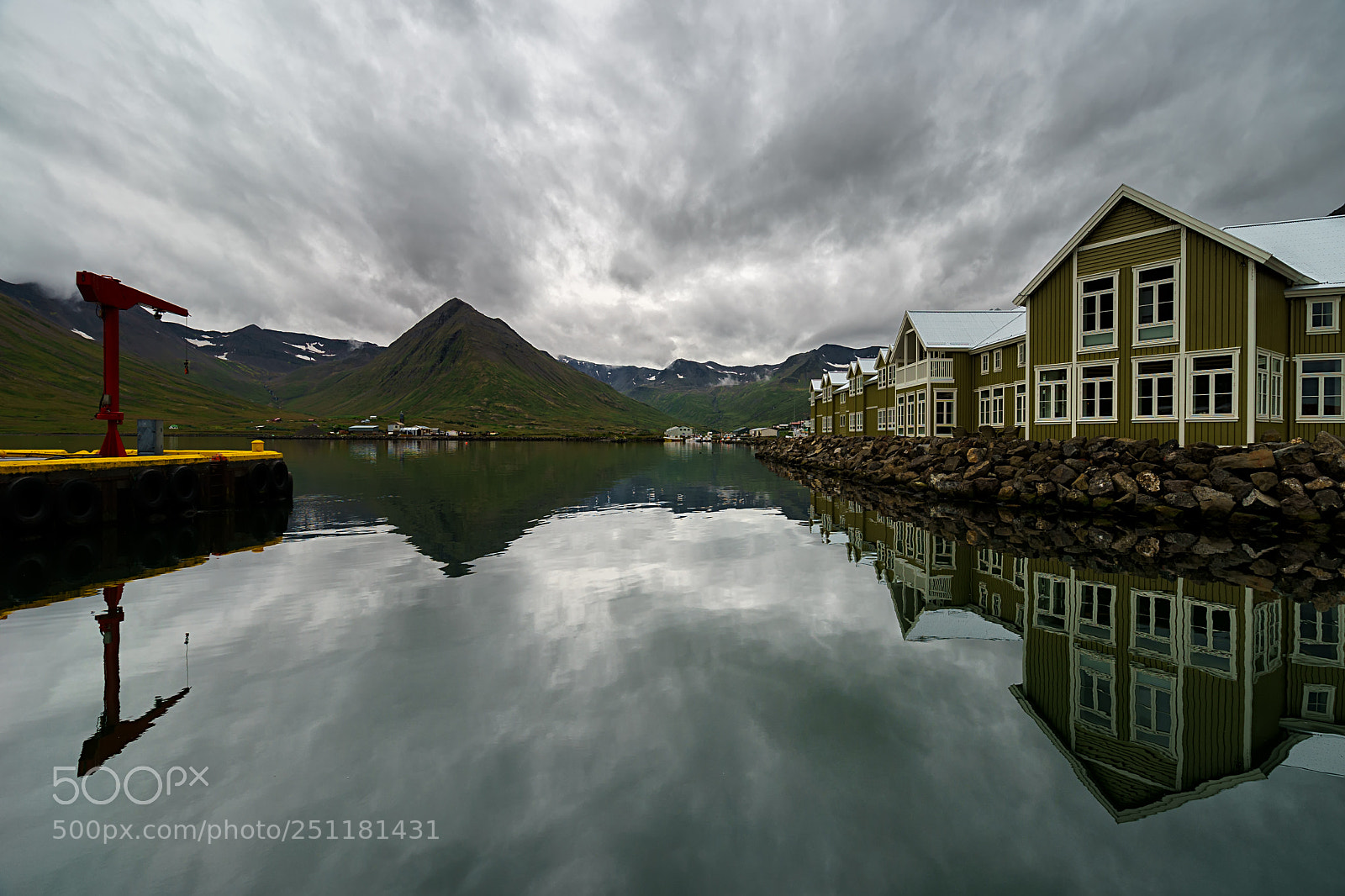 Sony a7 sample photo. Siglufjörður photography