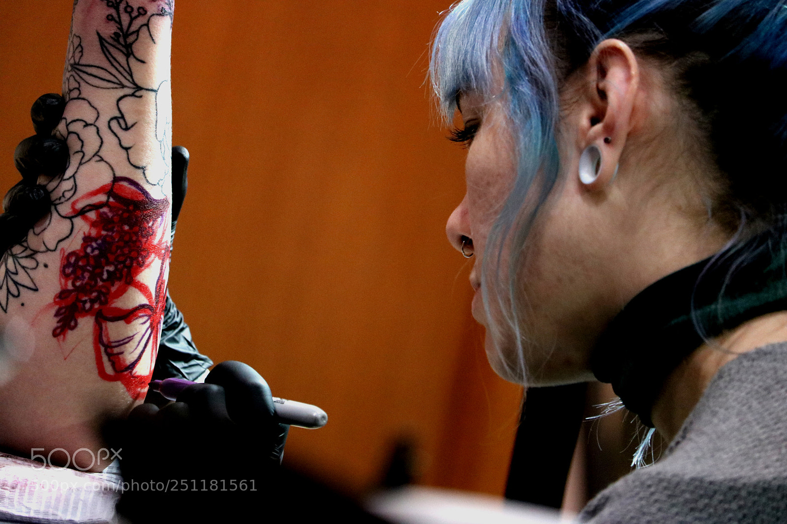 Canon EOS 750D (EOS Rebel T6i / EOS Kiss X8i) sample photo. Tattoo photography