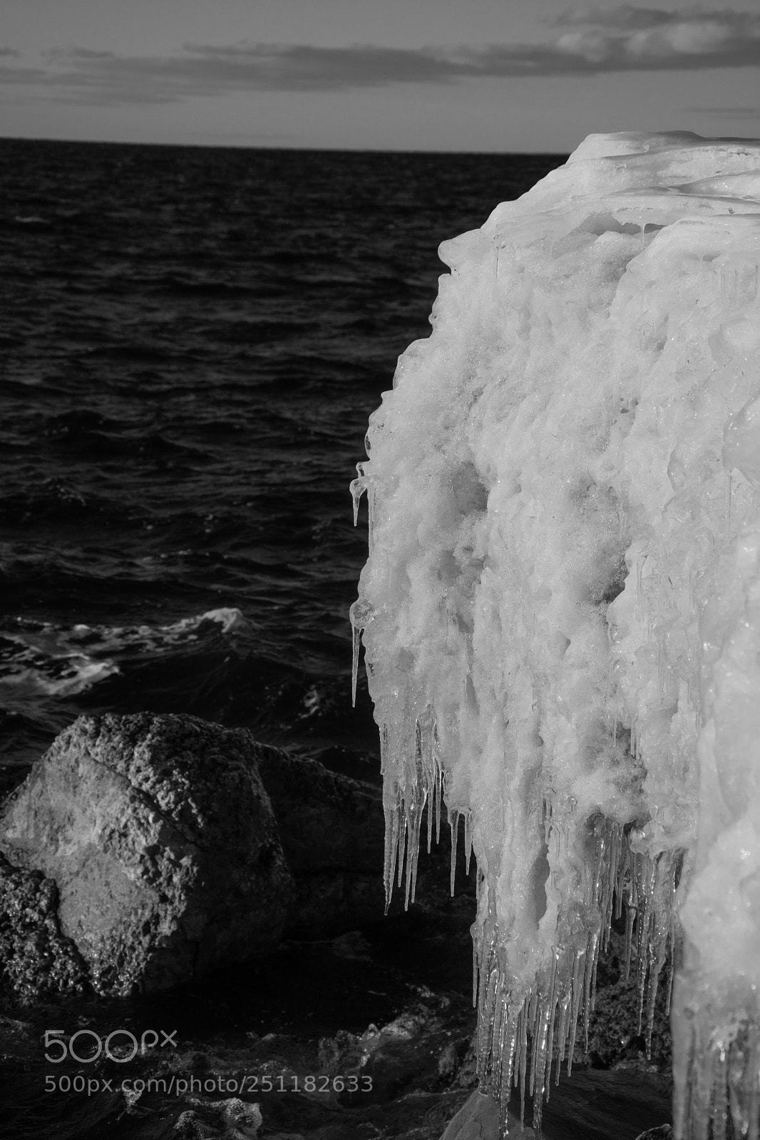 Nikon D7200 sample photo. Icicle on the shore photography