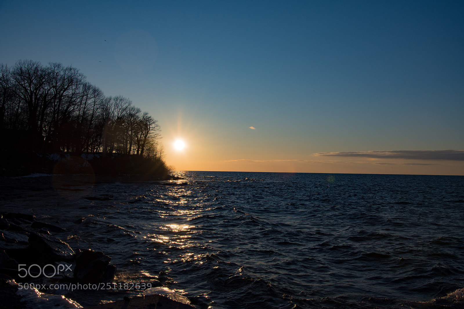 Nikon D7200 sample photo. Sunset over lake ontario photography