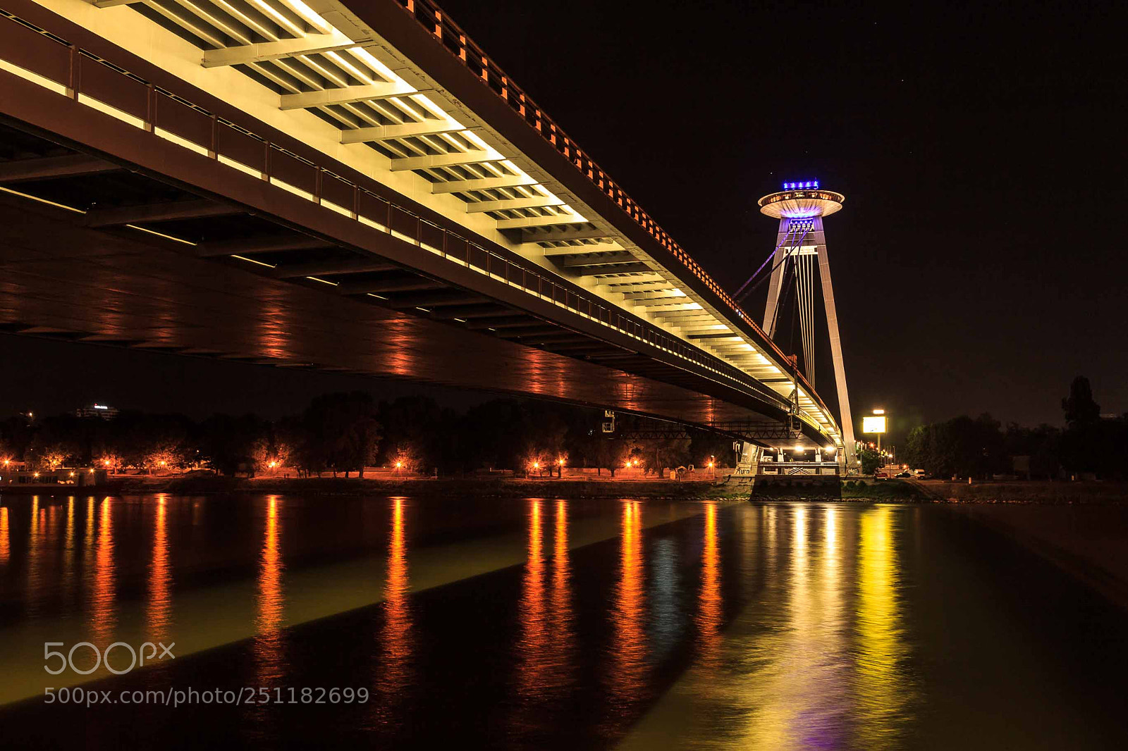 Canon EOS 600D (Rebel EOS T3i / EOS Kiss X5) sample photo. Snp bridge in bratislava photography