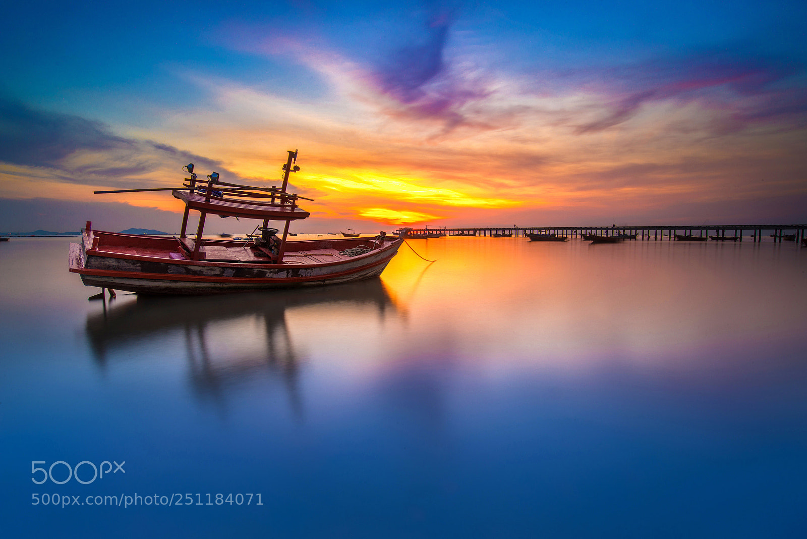 Nikon D600 sample photo. Boat and sunset photography