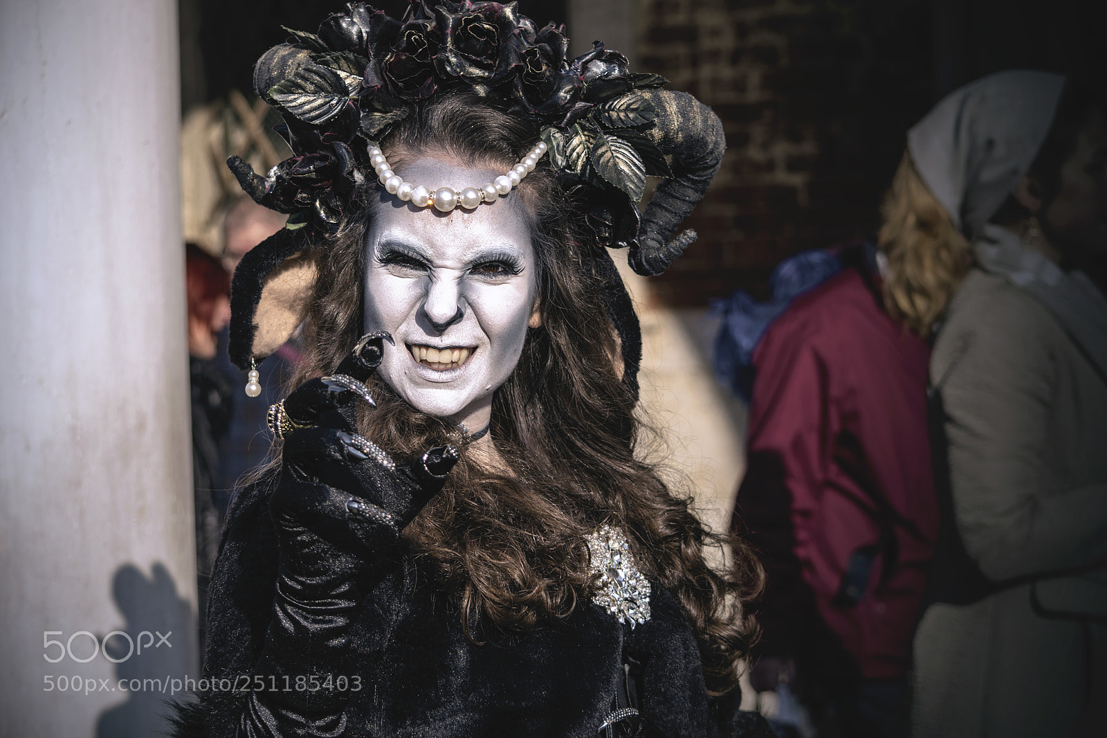 Nikon D5500 sample photo. Carnival monster lady photography