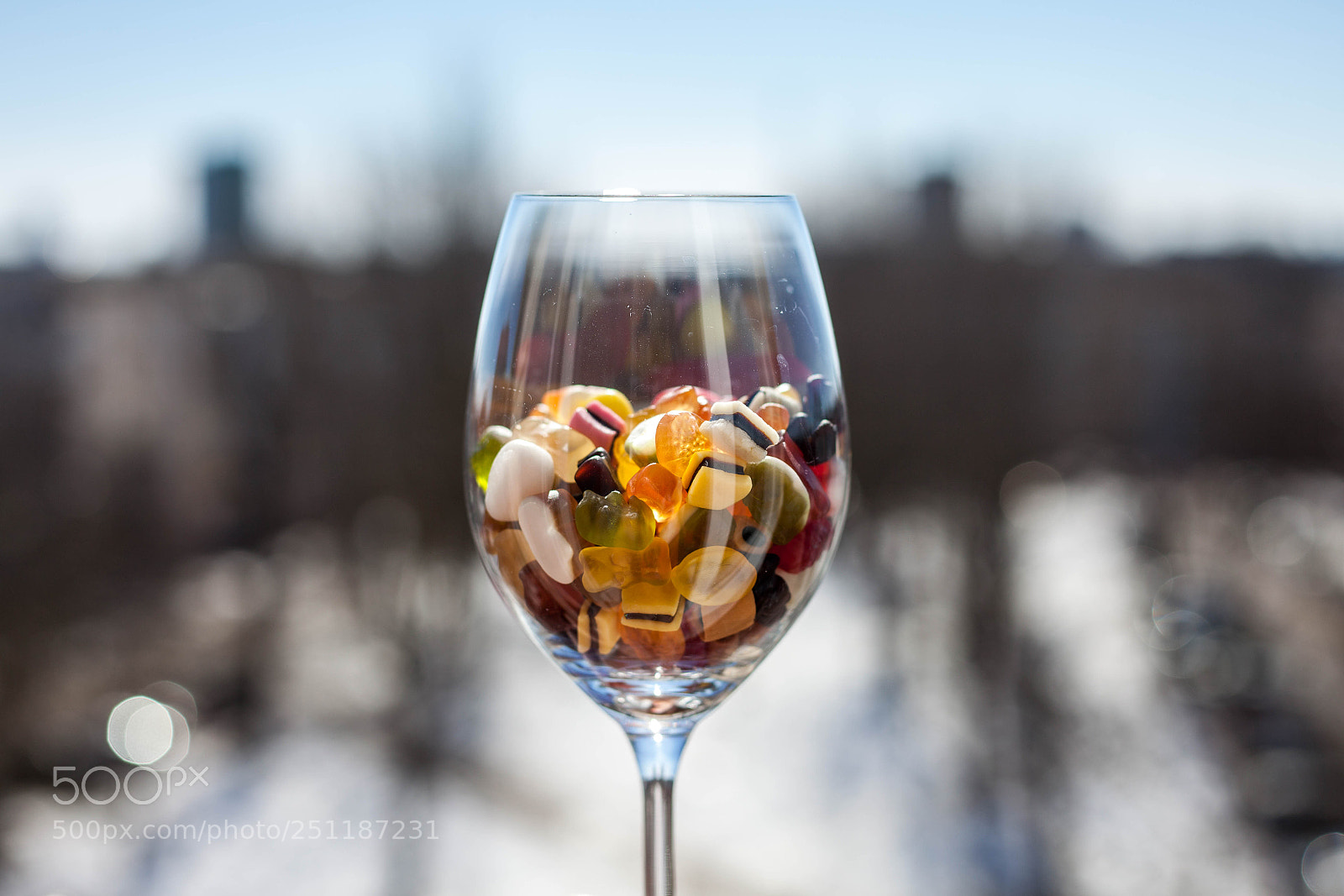 Canon EOS 5D Mark II sample photo. A glass of sweets photography