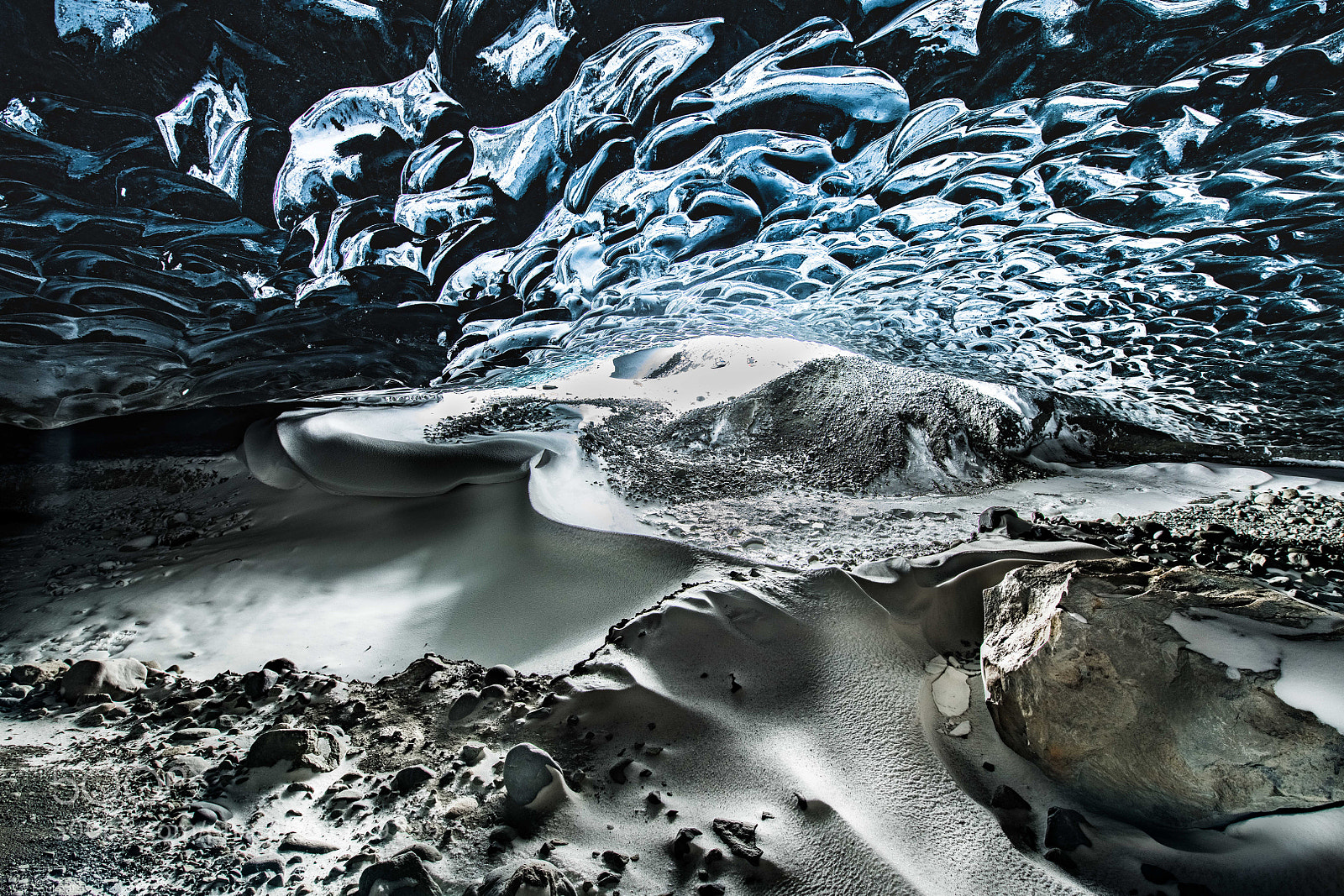 Nikon D850 sample photo. The ice cave photography