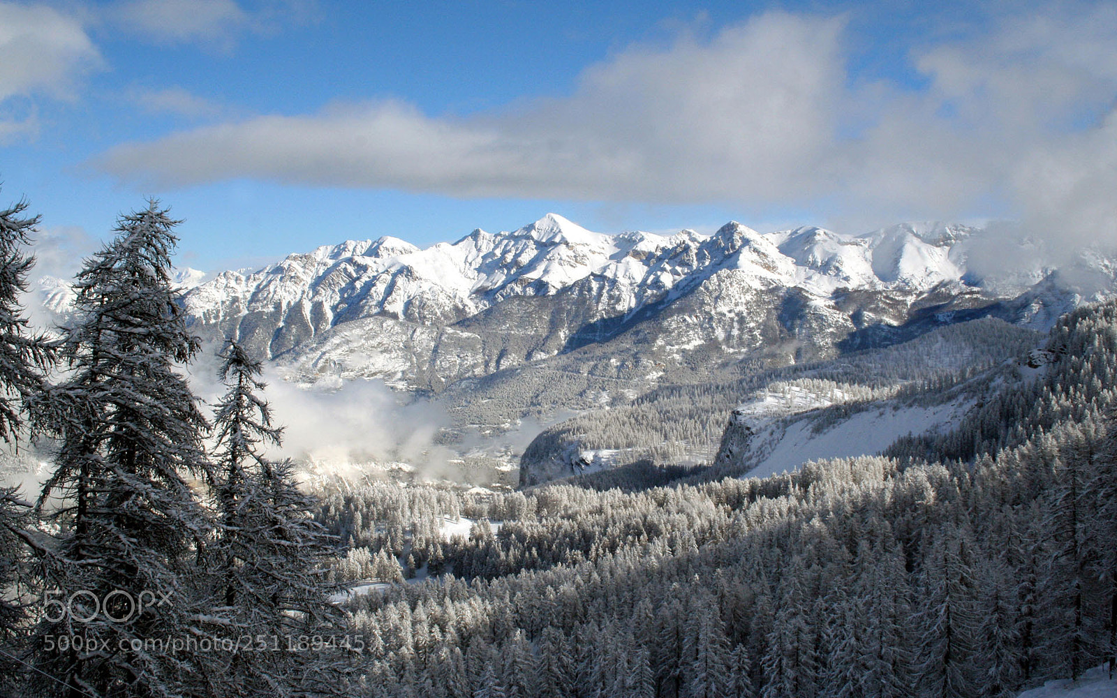 Canon EOS 350D (EOS Digital Rebel XT / EOS Kiss Digital N) sample photo. Snow capped mountains photography