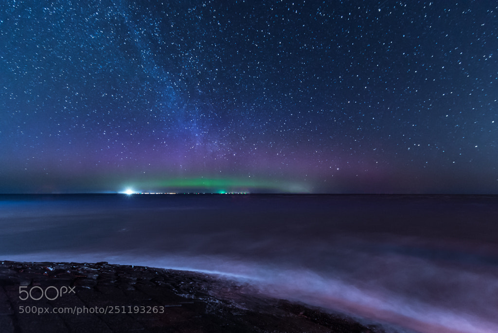 Nikon D610 sample photo. Northern lights above the photography