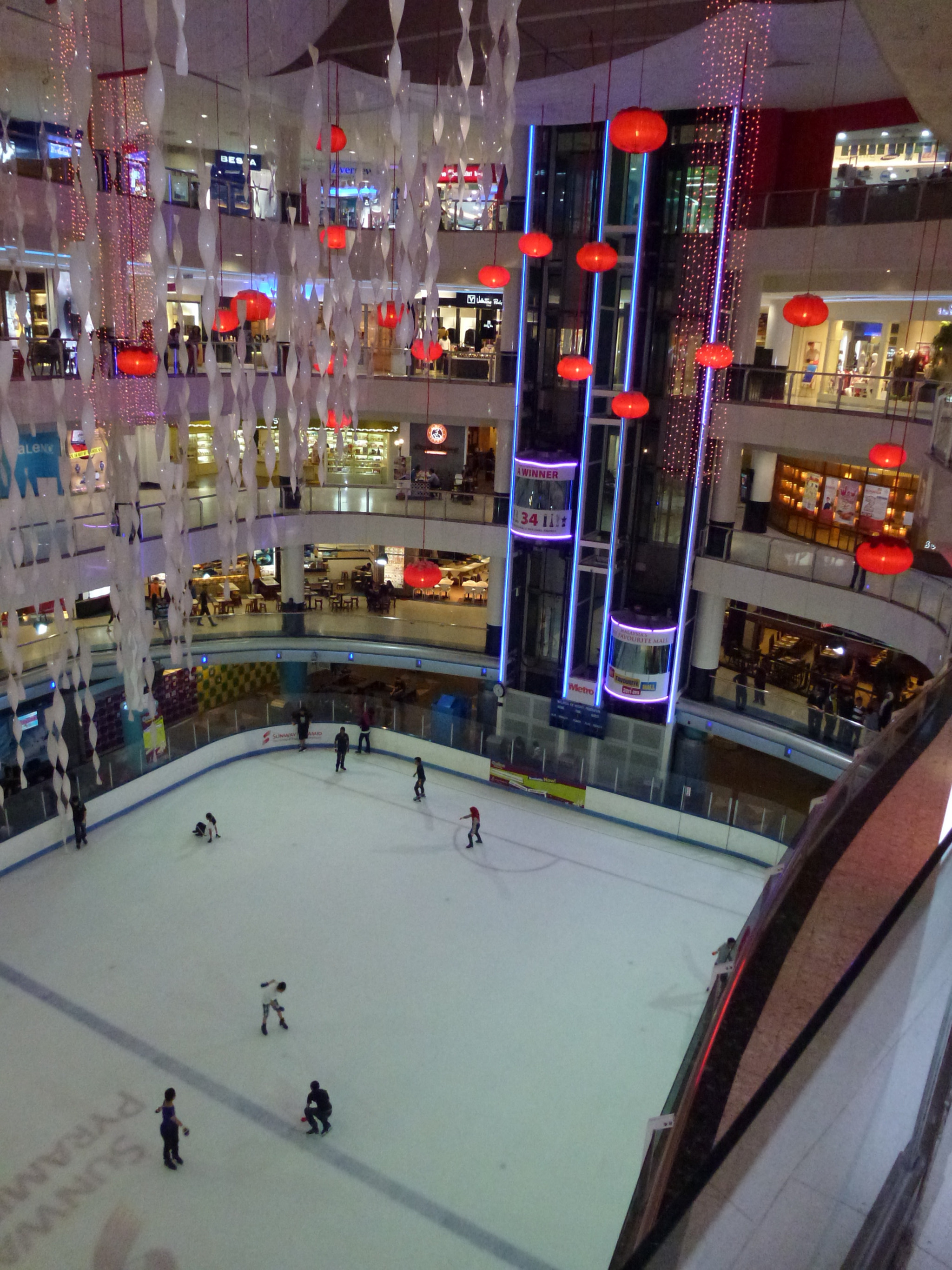 Panasonic DMC-ZS10 sample photo. Ice skating in malaysia photography