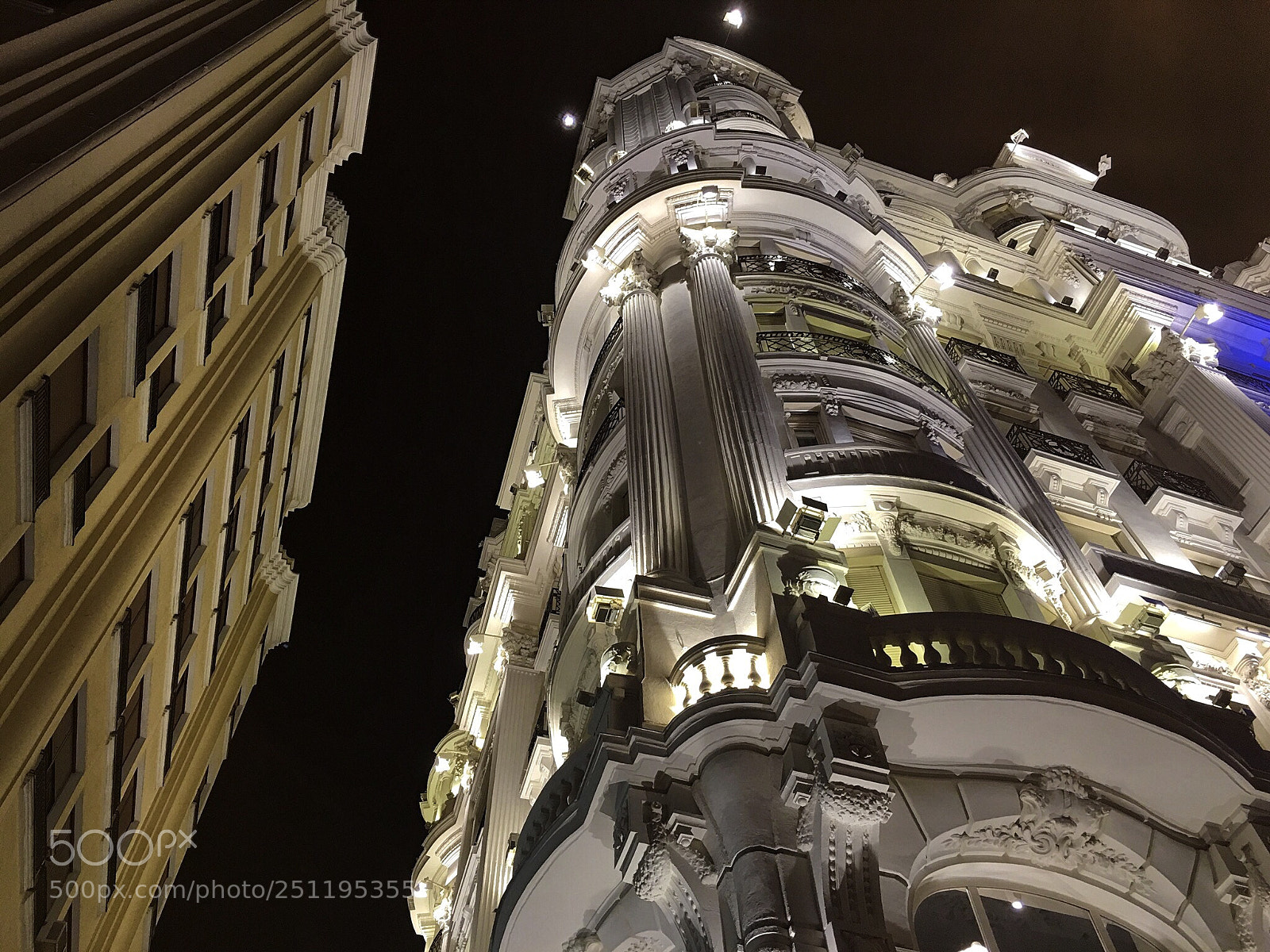 Apple iPhone 6s Plus sample photo. Gran via, madrid  photography